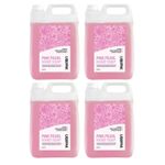 Liquipak Hand Soap 5L x 4 (20L) Hand Wash Refill, Pink Pearl Hand Soap Liquid
