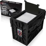 1 QTY BCW Black Short Comic Bin-Holds 150 Comics Acid Free Stackable 1 Partition