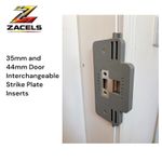Adjustable Strike Plate Jig Router Template for 35mm and 44mm Doors