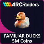 ARC Raiders ⭐ 5 Million Coins ⭐5000k Coins ⭐ Familiar Ducks 50x Full Stacks