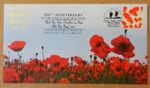2015 BUCKINGHAM Cover BC524PSB - CENTENARY OF WORLD WAR I