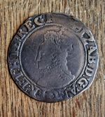 Elizabeth I Shilling, 6th Issue, mm. Key, bust 6B, S-2577, Fine, See Descrip.