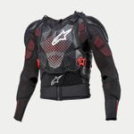 Alpinestars 2026 Bionic Tech V3 Protection Jacket Black White Red  MX Quad