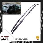 FITS LAND ROVER DISCOVERY SPORT ROOF RAILS BLACK 2014+ PANORAMIC RAILS ALL BLACK