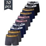 4/5/10 Piece Set Mens Underwear Boxer Briefs Shorts Trunks Underpants Soft UK