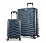 Samsonite Precision DLX 2 Piece Hardside Expandable Spinner Luggage Set Blue