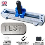 Magnetic Stamp Punch guide Tool -Letter & Number Engraving, 7-10mm Alignment Jig