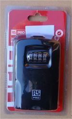 New RS Pro Wall Mounted Combination Key Safe