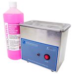 Ultrasonic Jewellery & Glasses Cleaning Kit – 0.7L Tank with Jewellery Solution