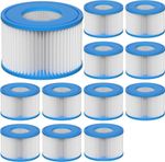Hot Tub Filters For Bestway Lay Z Spa Size VI Vegas Monaco Palm Springs x 12 