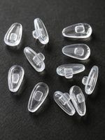 Extra Soft Silicone Push In Nose Pads Glasses Spectacles Eyeglass Anti-Slip 14mm
