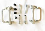 FOR NISSAN QASHQAI +2 REAR BRAKE CALIPER CARRIER HANGERX 2 FOR VENTED DISC 06-13