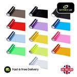 Car Light film Vinyl Wrap Headlight Taillight Transparent Different Colours Tint