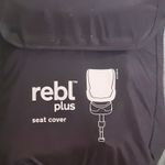 Nuna Rebl Plus Grey Seat Cover with Storage Bag