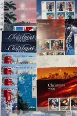 2005 - 2025 Christmas Miniature Sheets MNH - Drop Down List