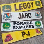 Agri -Trucker Name Plate   SPECIAL ORDER - MTP
