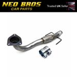OE Quality Front Exhaust Flexi Flexible Section & Clamp Saab 9-3 1.8T 2.0T 03-12