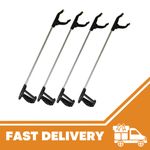 4x 76cm Grabber Reacher Long Reach Litter Pickup Tool Handheld Magnetic Tip UK