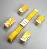 6 YELLOW Valuemed Medical Tourniquet Woven non pinch Latex Free quick release
