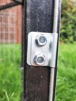 metal mesh panel clips with screw wire fencing