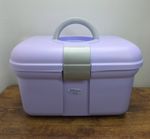 Johnsons Baby Toiletries Case Portable Changing Nappy Storage Box 37×23cm Lilac