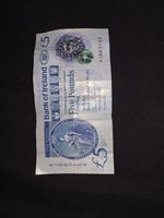 2017 Bank Of Ireland Old Bushmills Distillery £5 Note