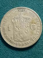 1923 Netherland 1 Silver Gulden coin
