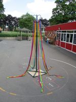Maypole Braids Ribbons PlayPole May Pole Maypole Crown Maypole dancing