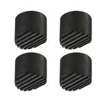 4Pcs 64mm ID Rubber Round Telescopic Ladder Non-Slip Feet Mat Pad Cover Cushion