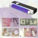254nm Shortwave and 365nm Longwave UV Lamp for Fluorescence Stamps & Banknotes