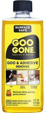 Goo Gone Goo & Adhesive Remover 8oz (237ml) - Removes Sticky, Gummy, Gooey Mess