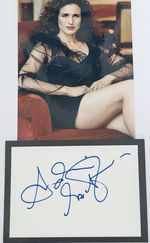 Andie Macdowell American Actress, Groundhog Day Original 10 x 8 Signature Piece