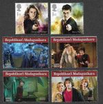 HARRY POTTER STAMPS MADAGASCAR 2020 FU/CTO ROYAL MAIL  MNH