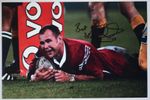 Scott Quinnell Signed Autograph 12x8 Photo Wales Rugby Union Sport COA AFTAL