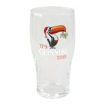 Guinness Christmas Toucan Pint Glass - Official Merchandise - Man Cave - Gift