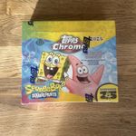 Topps Chrome SpongeBob 25th Anniversary Hobby Box, 2025, New Sealed