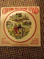 Vintage Tea-Pot Stand Of Ireland
