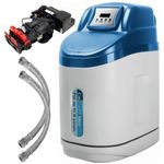 Calsoft Mini Water Softener With 22mm Installation Kit Full Bore