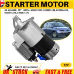 Starter Motor For RENAULT NISSAN QASHQAI 1.5 DCI DIESEL 2001-2017 7711135334 12V