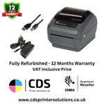 Zebra GK420D 203dpi Direct Thermal Label Printer USB Network 12 months Warranty