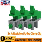 For Woodworking Clamp Tool 16-24mm Filler, 12-20mm Carcass Adjustable Scribe Jig