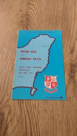 Combined Poverty Bay-East Coast v British Lions 1977 Rugby Programme