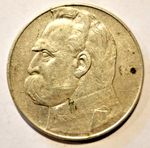 Poland 1935 Silver 10 Złotych - Józef Piłsudski - 22.06g - Warsaw Mint