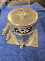 1.5 Litre Fuel Swirl Pot  AN Fittings