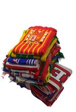 LOT OF 50 MIXED NATIONAL TEAMS FOOTBALL VARIOUS SCARVES CALCIO