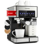 Coffee Machine Espresso Machine Coffee Maker Cappuccino Milk Frother 20 Bar 1.8L