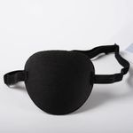 EYE PATCHES Adult Medical Optometry Black Eyeshade Pad Cover Lazy/Amblyopia