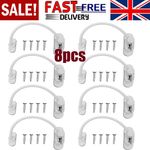 8Pcs Window Door Restrictor Safety Lock UPVC Child Baby Security Wire Cable