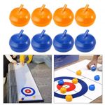 Desktop Curling Ball Game Foldable Mini Curling Table Parent Children Game Gift