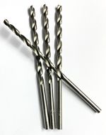 HSS Twist drill set Extra Long 5mm 119mm long 4pc Steel Plastic Wood Aluminium